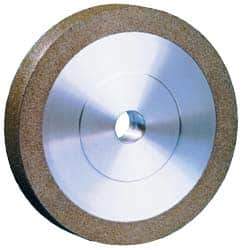 Strauss - 6" Diam x 1" Hole x 1" Thick, 80/100 Grit Surface Grinding Wheel - Diamond, Type 1A1, Medium/Fine Grade, 6,500 Max RPM - Industrial Tool & Supply