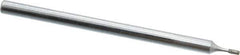 Strauss - Diamond (Abrasive) Grinding Pin - 1/8" Shank Diam x 2" Shank Length, Fine Grade, 120 Grit - Industrial Tool & Supply