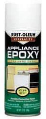 Rust-Oleum - Black, Gloss, Appliance Epoxy Spray Paint - 7 Sq Ft per Can, 12 oz Container - Industrial Tool & Supply
