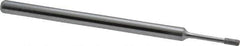 Strauss - 1/8" Head Thickness Diamond (Abrasive) Grinding Pin - 1/8" Shank Diam x 2" Shank Length, (170 Mesh Grit) - Industrial Tool & Supply