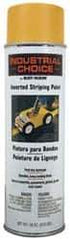 Rust-Oleum - 18 fl oz Yellow Striping Paint - 150' Coverage at 4" Wide, Solvent-Based Formula - Industrial Tool & Supply