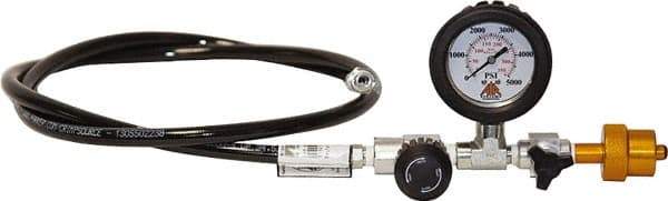 AIR Systems - SCBA/EEBA Fill Whip Assembly - Use with High Pressure Cylinders - Industrial Tool & Supply