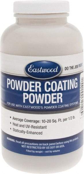 Made in USA - 8 oz Gold Paint Powder Coating - Polyurethane, 10 Sq Ft Coverage - Industrial Tool & Supply