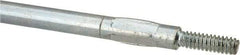 Value Collection - 12" Long x 1/4" Rod Diam, Tube Brush Extension Rod - 3/16-24 Male Thread - Industrial Tool & Supply