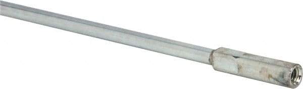 Value Collection - 24" Long x 1/4" Rod Diam, Tube Brush Extension Rod - 1/4-20 Female Thread - Industrial Tool & Supply