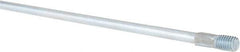 Value Collection - 24" Long x 3/8" Rod Diam, Tube Brush Extension Rod - 1/2-20 Male Thread - Industrial Tool & Supply