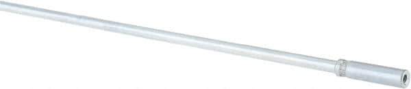 Value Collection - 36" Long x 1/4" Rod Diam, Tube Brush Extension Rod - 3/16-24 Female Thread - Industrial Tool & Supply