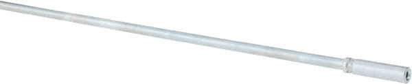 Value Collection - 48" Long x 1/4" Rod Diam, Tube Brush Extension Rod - 3/16-24 Female Thread - Industrial Tool & Supply