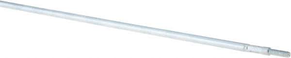 Value Collection - 48" Long x 1/4" Rod Diam, Tube Brush Extension Rod - 3/16-24 Male Thread - Industrial Tool & Supply