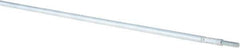 Value Collection - 48" Long x 1/4" Rod Diam, Tube Brush Extension Rod - 3/16-24 Male Thread - Industrial Tool & Supply