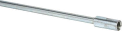 Value Collection - 48" Long x 3/8" Rod Diam, Tube Brush Extension Rod - 1/2-12 Female Thread - Industrial Tool & Supply