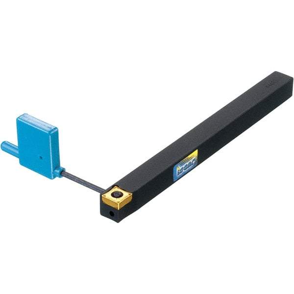 Iscar - PQLC, Right Hand Cut, 5/8" Shank Height x 5/8" Shank Width, Neutral Rake Indexable Turning Toolholder - 0.59" OAL, QCMT Insert Compatibility, Series Isoturn - Industrial Tool & Supply