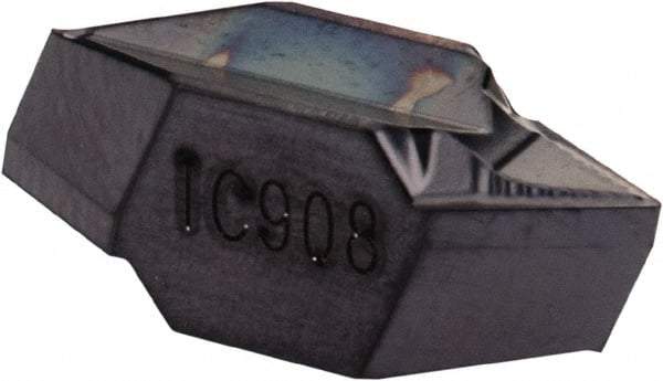 Iscar - TIPI5.4 Grade IC908, Internal Partial Profile 60° Threading Insert - 3.91mm & 8 TPI Int Pitch, TiAlN Finish, Carbide - Industrial Tool & Supply