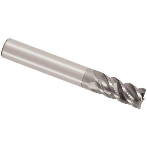 Seco - 20mm, 4 Flute, Single End, Solid Carbide, Corner Chamfer End Mill - 100mm OAL, 48° Helix, Right Hand Flute, 42mm LOC, Right Hand Cut - Industrial Tool & Supply