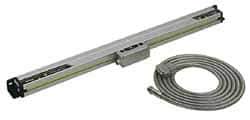 Mitutoyo - 64" Max Measuring Range, 1 µm Resolution, 71" Scale Length, Electromagnetic DRO Linear Scale - 7 µm Accuracy, IP67, 5,000' Cable Length, 0 to 45°C, Series AT715 - Industrial Tool & Supply