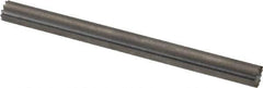 SGS Pro - 1/8" Cut Diam, 1/8" Shank Diam, Cylinder with End Cut Head Single Cut Burr - Carbide, End Cut End - Industrial Tool & Supply