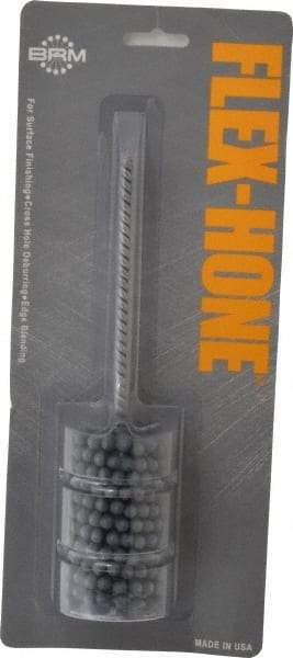 Brush Research Mfg. - 1-5/8" Bore Diam, 240 Grit, Silicon Carbide Flexible Hone - Extra Fine, 8" OAL - Industrial Tool & Supply