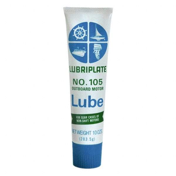 Lubriplate - 10 oz Tube Calcium General Purpose Grease - Off White, 150°F Max Temp, NLGIG 0, - Industrial Tool & Supply