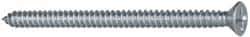 Value Collection - #8 Flat Head Phillips Sheet Metal Screw - Steel, 2-1/2" OAL, Grade 2 - Industrial Tool & Supply
