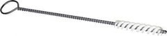 Brush Research Mfg. - 2" Long x 5/16" Diam Nylon Hole Cleaning Brush - 8" OAL, 0.008" Filament Diam, 1/8" Shank Diam - Industrial Tool & Supply