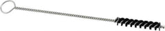 Brush Research Mfg. - 2-1/2" Long x 7/16" Diam Nylon Hole Cleaning Brush - 10" OAL, 0.01" Filament Diam, 0.168" Shank Diam - Industrial Tool & Supply