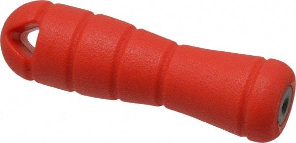 Nicholson - 3-1/2" Long, Screw On, Plastic File Handle - For Use with 4" Files - Industrial Tool & Supply