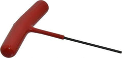 Bondhus - 2mm Hex, T-Handle Cushion Grip, Hex Key - 4" OAL, Protanium High Torque Steel, Metric System of Measurement - Industrial Tool & Supply