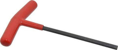 Bondhus - 6mm Hex, T-Handle Cushion Grip, Hex Key - 7-7/64" OAL, Protanium High Torque Steel, Metric System of Measurement - Industrial Tool & Supply