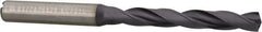 Kennametal - Letter F 140° Solid Carbide Jobber Drill - TiAlN Finish, Right Hand Cut, Spiral Flute, Straight Shank, 3.5827" OAL, Standard Point - Industrial Tool & Supply