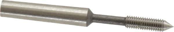 Made in USA - 2-56 Thread, High Speed Tool Steel, Class 2B, Plug Thread Insert Go/No Go Gage - Double Ended with Handle - Industrial Tool & Supply