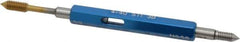 Made in USA - 4-40 Thread, High Speed Tool Steel, Class 3B, Plug Thread Insert Go/No Go Gage - Double Ended with Handle - Industrial Tool & Supply