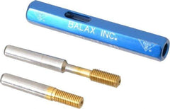 Made in USA - 6-40 Thread, High Speed Tool Steel, Class 2B, Screw Thread Insert Go/No Go Gage - Double Ended with Handle - Industrial Tool & Supply