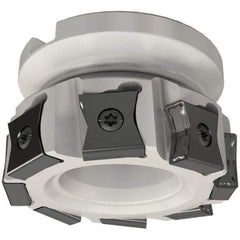 Iscar - 8 Inserts, 63mm Cut Diam, 22mm Arbor Diam, 14mm Max Depth of Cut, Indexable Square-Shoulder Face Mill - 0/90° Lead Angle, 40mm High, LN.. 1506 Insert Compatibility, Series TangMill - Industrial Tool & Supply