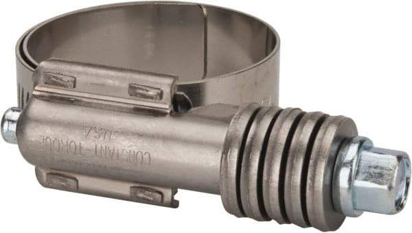 IDEAL TRIDON - Steel Auto-Adjustable Worm Drive Clamp - 5/8" Wide x 5/8" Thick, 1" Hose, 1 to 1-3/4" Diam - Industrial Tool & Supply