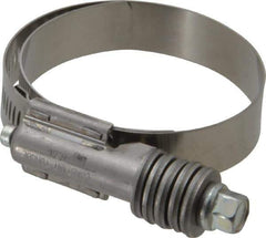 IDEAL TRIDON - Steel Auto-Adjustable Worm Drive Clamp - 5/8" Wide x 5/8" Thick, 1-3/4" Hose, 1-3/4 to 2-5/8" Diam - Industrial Tool & Supply