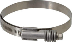 IDEAL TRIDON - Stainless Steel Auto-Adjustable Worm Drive Clamp - 5/8" Wide x 5/8" Thick, 3-3/4" Hose, 3-3/4 to 4-5/8" Diam - Industrial Tool & Supply