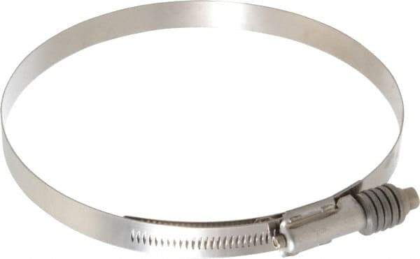 IDEAL TRIDON - Stainless Steel Auto-Adjustable Worm Drive Clamp - 5/8" Wide x 5/8" Thick, 6-1/4" Hose, 6-1/4 to 7-1/8" Diam - Industrial Tool & Supply