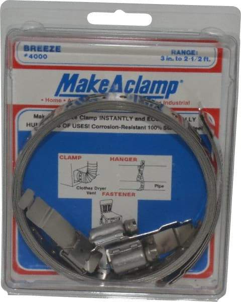 Made in USA - 2" Diam, Hose Clamp Kit - Industrial Tool & Supply