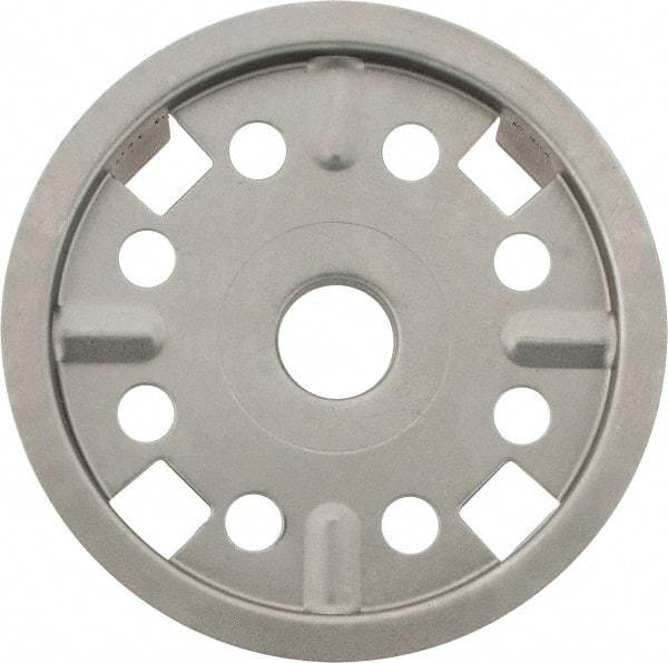 Divine Brothers - Buffing Wheel Center Plate - 1" ID x 5" OD, 5" Buff Center Diam - Industrial Tool & Supply