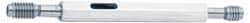 Vermont Gage - M16x2, Class 6H, Single End Plug Thread Go Gage - Tool Steel, Size 3 Handle Not Included - Industrial Tool & Supply
