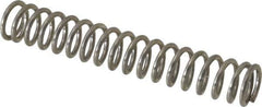 Made in USA - 0.218" OD, 0.028" Wire, 1-3/8" Free Length, Compression Spring - 8.05 Lb Spring Rating - Industrial Tool & Supply