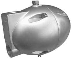 Domnick Hunter - 1/2" Inlet, Mechanical Float Condensate Drain - 1/2" NPT Outlet, 3 to 232 psi - Industrial Tool & Supply