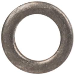 Made in USA - #0 Screw, Grade 300 Stainless Steel Standard Flat Washer - 0.063" ID x 0.099" OD, 0.016" Thick, Passivated Finish, Meets Military Specifications - Industrial Tool & Supply