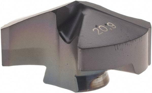 Iscar - Series IDI-SG, 20.9mm Diam Grade IC908 140° Replaceable Drill Tip - Carbide, TiAlN Finish, 20 Seat Size - Industrial Tool & Supply
