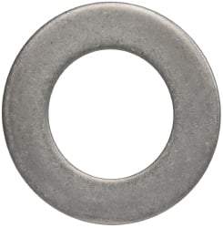 Made in USA - 1" Screw, Grade AN960 Stainless Steel Standard Flat Washer - 1.015" ID x 1-3/4" OD, 0.09" Thick, Passivated Finish, Meets Military Specifications - Industrial Tool & Supply