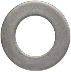 Made in USA - 1" Screw, Grade AN960 Stainless Steel Standard Flat Washer - 1.015" ID x 1-3/4" OD, 0.09" Thick, Passivated Finish, Meets Military Specifications - Industrial Tool & Supply