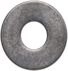 Made in USA - #6L Screw, Grade AN960 Stainless Steel Standard Flat Washer - 0.149" ID x 3/8" OD, 0.016" Thick, Passivated Finish, Meets Military Specifications - Industrial Tool & Supply