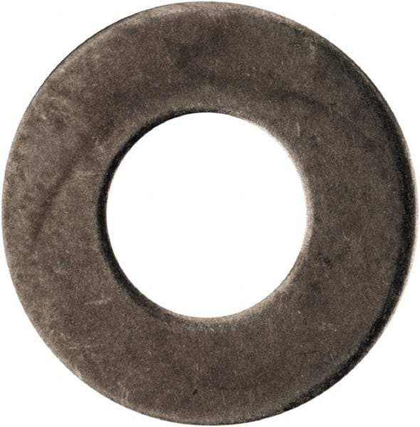 Made in USA - #8L Screw, Grade AN960 Stainless Steel Standard Flat Washer - 0.174" ID x 3/8" OD, 0.016" Thick, Passivated Finish, Meets Military Specifications - Industrial Tool & Supply