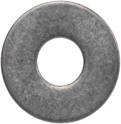 Made in USA - #8 Screw, Grade AN960 Stainless Steel Standard Flat Washer - 0.174" ID x 3/8" OD, 0.032" Thick, Passivated Finish, Meets Military Specifications - Industrial Tool & Supply