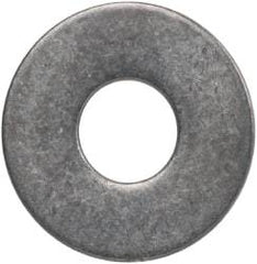 Made in USA - #8 Screw, Grade AN960 Stainless Steel Standard Flat Washer - 0.174" ID x 3/8" OD, 0.032" Thick, Passivated Finish, Meets Military Specifications - Industrial Tool & Supply